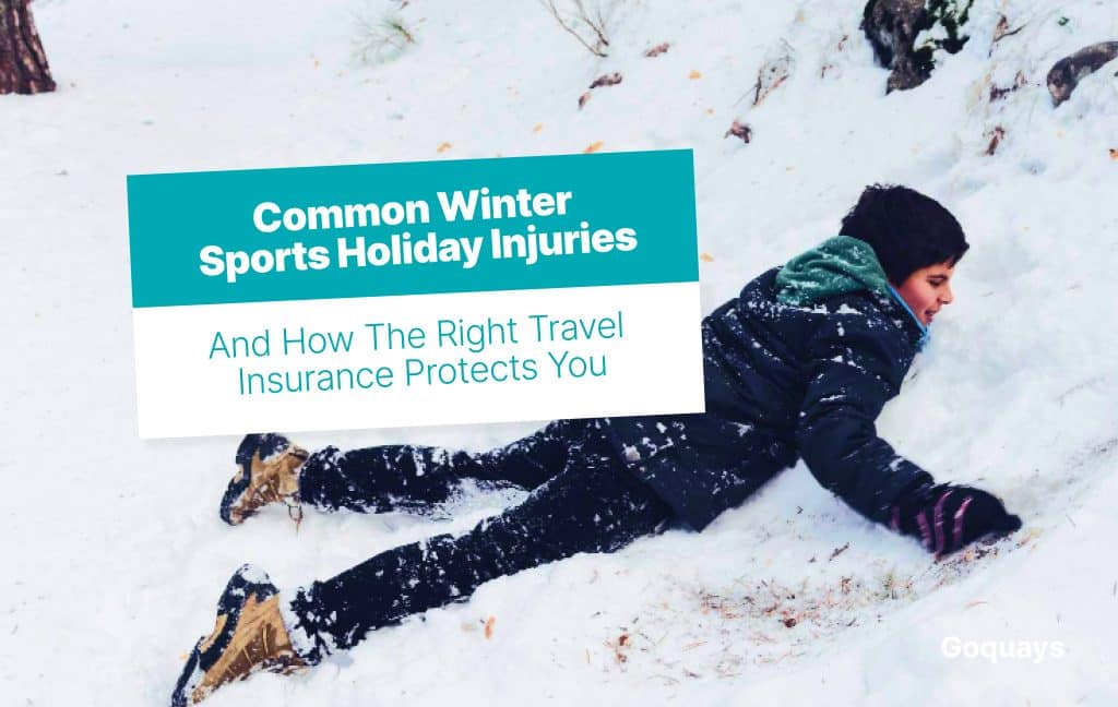 Skiers enjoying a winter sports holiday on snowy mountain slopes