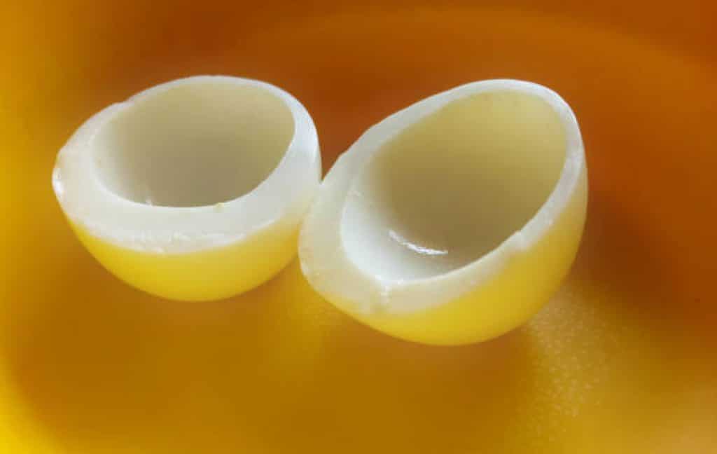 Boiled egg whites